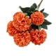 thumbnail image 2 of Flores artificiales de plástico azul - Flores artificiales de tallo de 40 cm de largo para decoración del hogar, set de 1 en colores variados, 2 of 6