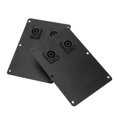 thumbnail image 4 of Placa de conector para gabinete de altavoz, 2 piezas Conector para gabinete de altavoz Audio Placas duales Speakon Conector de altavoz de metal Experiencia incomparable, 4 of 12
