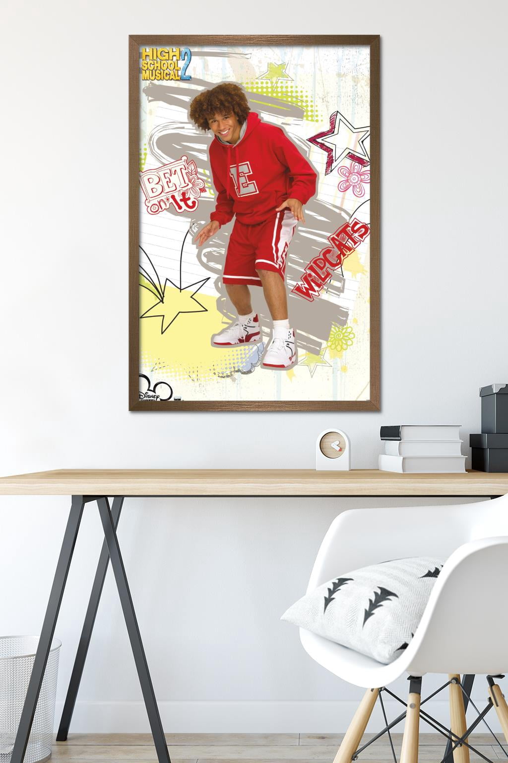 High School Musical 2 - Bet On It Wall Poster, 22.375" x 34" Framed