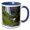 Blue/White, variant on 3drose, Waterfall Svodufoss on Peninsula Snaefellsnes in Western Iceland., 11oz Magic Transforming Mug