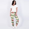 thumbnail image 4 of Christmas Pajamas Womens Christmas Tapered Leg Pants Baggy Sweatpants Lounge Sweat Pant Active Jogging Fall Clothes, 4 of 6