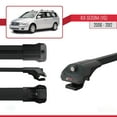 thumbnail image 3 of Compatible with Kia Sedona 2 (VQ) 2006-2012 ACE-1 Car Roof Rack Cross Bar Black Aluminium 2 Bars, 3 of 7