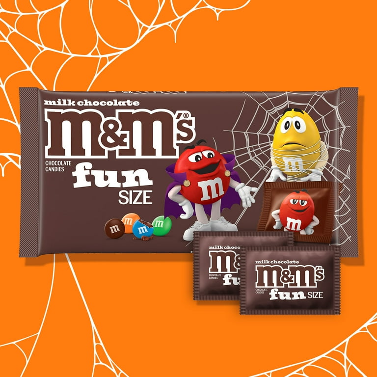 M&M's Fun Size Milk Chocolate Halloween Candy, Spooky Blend