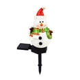 thumbnail image 2 of Outdoor Solar Light with Snowman Design, Solar Garden Light for Christmas Decoration, Waterproof Light for Lawn and Garden, 1 Pack, 2 of 5