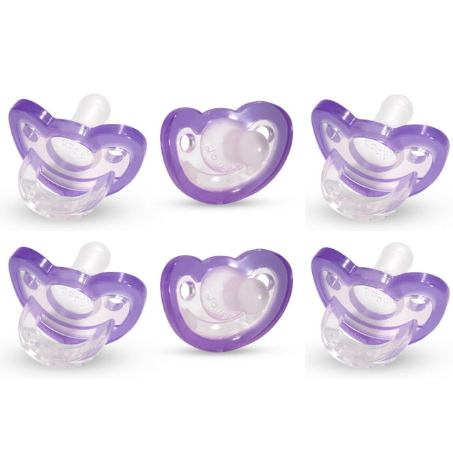 Chupete RAZBABY Jollypop Ortodóntico Sin BPA 0-3M Paquete de 6