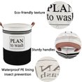 thumbnail image 2 of Arkham Horror Round Waterproof Laundry Hampers, Black Words, 2 of 7