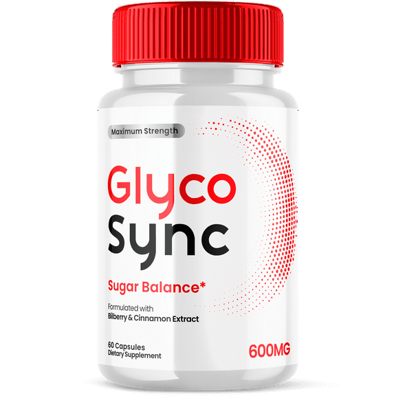 Glyco Sync Advanced Blood Support Pills Natural Glyco Support Supplement 60 Capsules