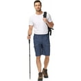 thumbnail image 4 of Tyhengta Mens Hiking Cargo Shorts Quick-Dry Outdoor Golf Short Fishing Short for Men with Multipocket Darkblue M, 4 of 7