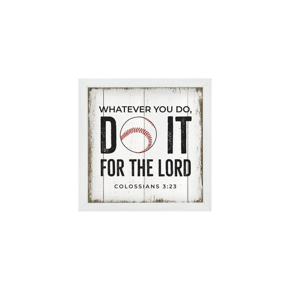LifeSong Milestones Baseball Theme Inspirational Shadow Box Gift for Boys