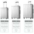 thumbnail image 2 of Hardshell Luggage Spinner Suitcase with TSA Lock Lightweight 20" (Single Luggage) 01AAE, 2 of 9
