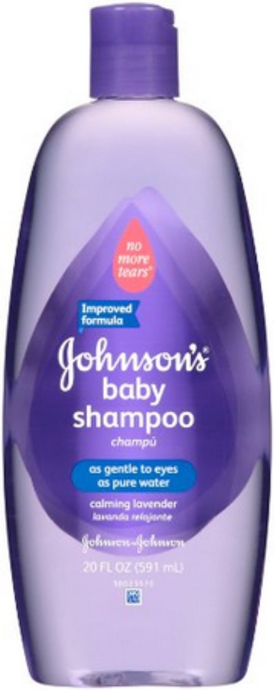 JOHNSON'S Baby Shampoo With Natural Lavender 20 oz (Pack of 2