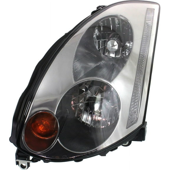 Headlight Compatible With 2003-2005 Infiniti G35 Left Driver HID/Xenon
