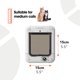 thumbnail image 5 of Puerta para gatos Cat Mate 360 activada por microchip, blanca, 5 of 8