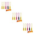 thumbnail image 4 of maskred Universal Instant Fix Zipper Repair Kit Replacement Zip Slider Rescue Zip Slider Zippers For Sewing Clothes 5 Pieces & random color 2.5x0.9x0.4cm 3Set, 4 of 6