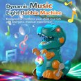 Contixo Dinosaur Bubble Machine for Toddlers Kids with Sound and Light