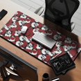 thumbnail image 2 of Long Mouse Pads for Desk,Red Skull Rose Pattern Desk Mats on Top Of Desks, Desk Mouse Pad Extra Large with 3mm Non-Slip Base and Stitched Edge for Gaming,Office,Work,Home 35.4"x15.7", 2 of 6