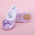 thumbnail image 4 of LvhaoGJOB Girls' Ballet Flats for Dance Class - Soft Flexible Sole, Elegant Design, 4 of 9