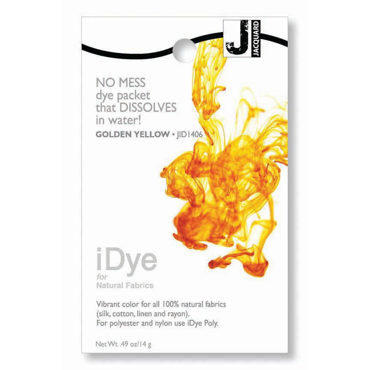 Jacquard iDye Fabric Dye Natural Fibres  14g Sun Yellow