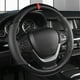 thumbnail image 1 of Cubre Volante para Auto,Funda de Volante de Fibra de Carbono, Universal de 38cm,Transpirables y Antideslizantes,14.5''-15'' Funda para Volante de Auto (Negro), 1 of 5