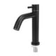 thumbnail image 1 of Grifo de agua Ecomeon grifo de lavabo de acero inoxidable negro Individual con manguera, 1 of 5