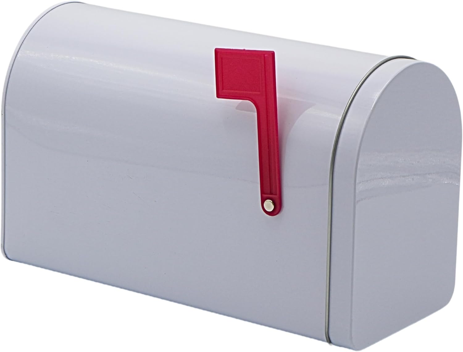 4E's Novelty 9" Tinplate Mailbox Toy for Kids DIY Valentines Card Box Play Mailbox