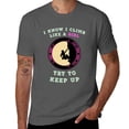thumbnail image 1 of Escalada como una chica-prueba de mantener escalar escalador deportes Bouldering camiseta niños blancos verano tops hombres camisa de entrenamiento, 1 of 8