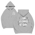 thumbnail image 4 of I Am A Child Of God Hoodies for Women 2025 Cute Y2K Graphic Christian Hoodie Pockets Hooded Sweatshirt Women Pullover, 4 of 6