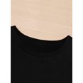 thumbnail image 3 of 1pc Festive Cartoon Santa Print T-Shirt for Girls, Casual Round Neck Short Sleeve Knit Top, Cotton Summer Tee for Ages 8-14, 3 of 6