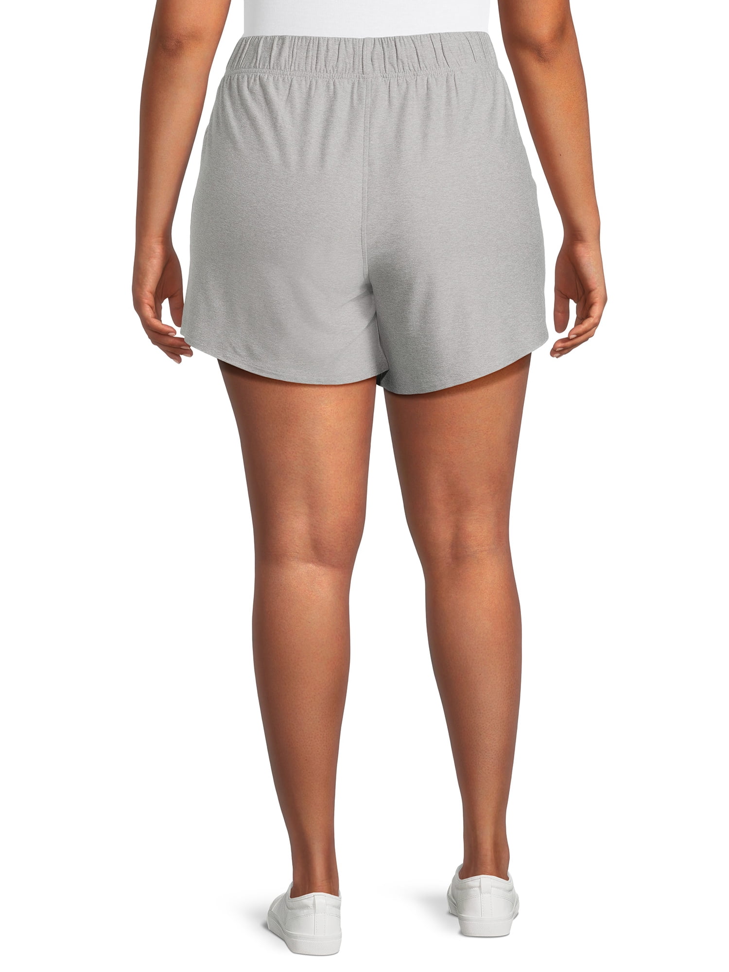 Athletic Works Women's and Women's Plus ButterCore Soft Performance Gym  Shorts, 4 Inseam, Size XS-XXXL 