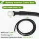 thumbnail image 4 of Cables de batería de inversor de 2 AWG de 3/8" Lug, cobre estañado, 1 pieza, negro, 7 pies, 4 of 7
