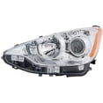 thumbnail image 3 of Headlight Compatible With 2012-2014 Toyota Prius C Left Driver Halogen With bulb(s), 3 of 5