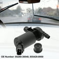 thumbnail image 2 of Unique Bargains Car Windshield Washer Pump for Windscreen Washing System 85280-30040 for Toyota Land Cruiser 2008-2011, 2 of 7