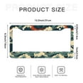 thumbnail image 6 of Retro Ocean Waves License Plate Frames for Women Men Car Plate Holder Cover Metal Tag Aluminum Car Accessories Front Rear Plate Decor, 6 of 6