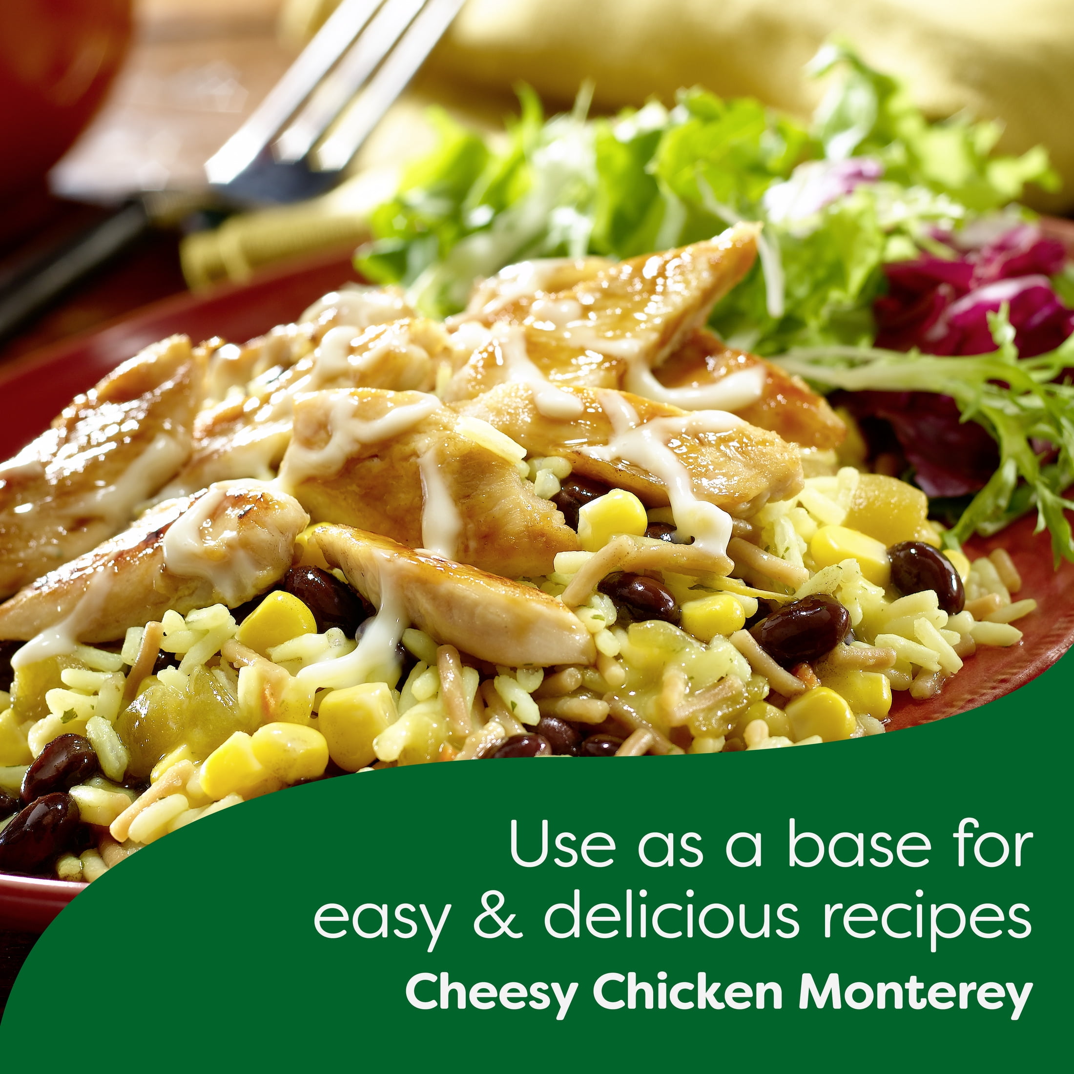 Knorr No Artificial Flavors Chicken Rice Sides Cooks in 7 Minutes, 5.6 oz, 12 Count Shelf Stable