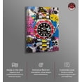 thumbnail image 2 of Watch Graffiti Canvas Urban Graffiti Wall Art by Notoriart, Gallery Wrapped, 20" x 30", 2 of 7