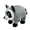 Gray, variant on 10inch Jimothy Raccoon Plush Timothy Raccoon Plushies Toy for Meme Fans Gift Cute Stuffed Animal Doll