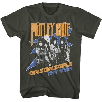 Motley Crue Japan Tour T-Shirt for Men, Cotton, Short Sleeve