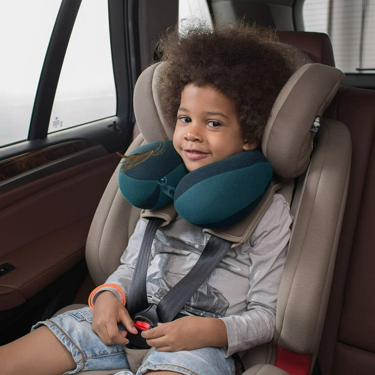 Child Head Support for Car Seats – Safe, Comfortable Head & Neck Pillow  Support Solution for Front Facing Car Seats and High Back Boosters – Baby 