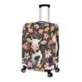 thumbnail image 2 of HELLHERO Cow Flowers Cute Long Lasting Luggage Cover for Adults, All Size Soft Anti Dust Travel Baggage Cover, 2 of 7
