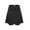 a-71Black24, variant on VNKIDY Girls Kids Cross Wrap High Waist Solid Built In Shorts Skort Quick Dry Flared Mini Skirt Stretch Athletic Tennis Sports Skirts For Little Kids Stylish Bottoms 6-7 Years