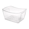 thumbnail image 1 of Cubo de hielo para fiestas, bañera de almacenamiento transparente ligera con bañera de cerveza con bañera de hielo para bebidas de cerveza de champán Cuadrado 12L, 1 of 8