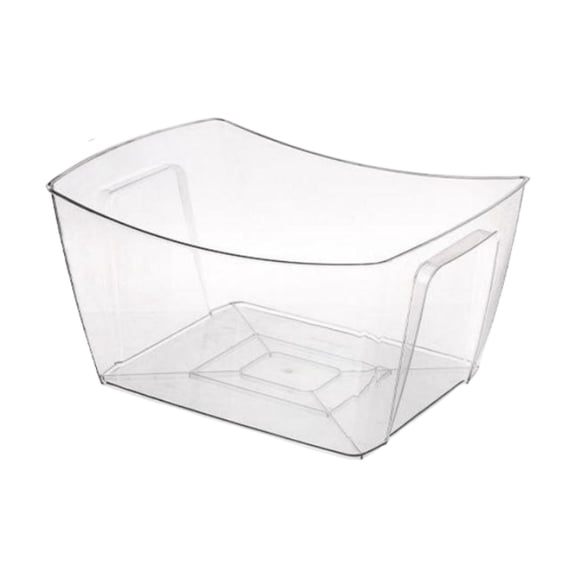 kowaku Ice Bucket for Parties, Bucket with Handle Storage Tub Beer Tub Drinks Ice Tub for Champagne Drinks Beer Bottles Chilling Square 12L