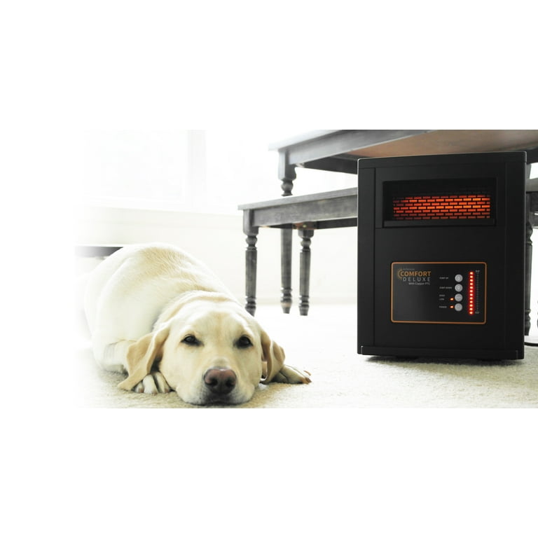 AirNmore Comfort Deluxe Infrared Space Heater with Remote - Walmart.com