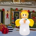 thumbnail image 4 of Ángel inflable navideño IKNHYEG para decoración exterior 150 x 150 cm, 4 of 7