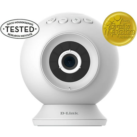 D-Link HD WiFi Baby Camera with Temperature Sensor, Personalize Audio, 2-Way Talk, Local and Remote Video Baby Monitor App (Best App For Room Temperature)