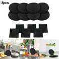 thumbnail image 4 of 8PCS Compost Bin Kitchen Carbon Filter Cotton Yard Waste Bins Charcoal Filters, 4 of 4