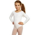 thumbnail image 2 of Leveret Girls Leotard Basic Long Sleeve Ballet Dance Leotard Kids & Toddler Shirt (2-14 Years) Variety of Colors, 2 of 2