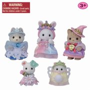 Calico Critters Royal Princess Set, Playset with 5 Figures and Accessories
