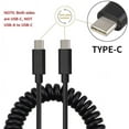 thumbnail image 6 of Coiled Cable for Lenovo Idea Tab Pro (2025)/Tab M11 - USB-C to TYPE-C Fast Charger Cord Power Wire Sync, 6 of 6