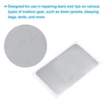 thumbnail image 3 of Unique Bargains Down Jacket Repair Patch 2' x 3', 6 Pack Self Adhesive Nylon Fabric Patch, Silver, 3 of 5